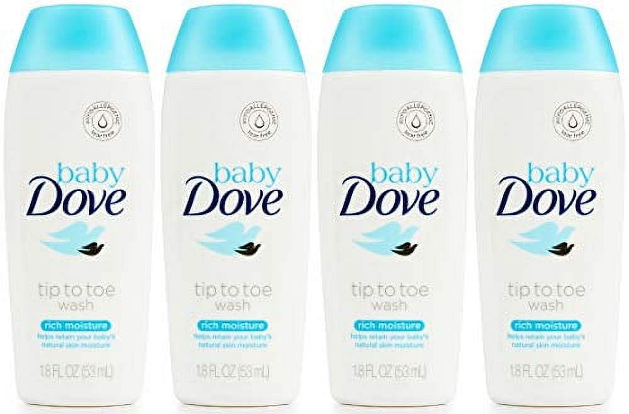 Baby Dove Tip to Toe Wash, Sensitive Moisture 20 oz (Pack of 4)