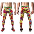 thumbnail image 2 of Compression Pants Men UV Blocking Running Tights Pack Gym Yoga Leggings for Athletic Workout, 2 of 7