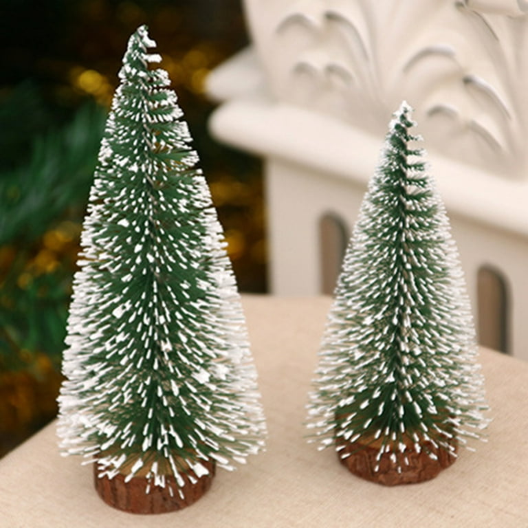 Christmas Decorations LIOOBO 5cm Miniature Trees Mini Pine Tree