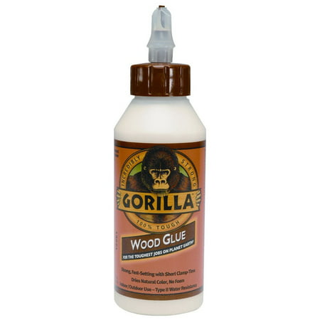 236ml Gorilla Waterproof Wood GluePva-based wood glue By Gorilla