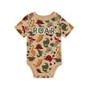 Garanimals Baby Boys "Roar" Dinosaur Print Short Sleeve Bodysuit, 0/3M-24M