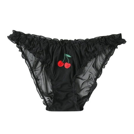 

New Hot Panties For Women Crochet Lace Lace-up Panty Hollow Out Underwear