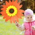 thumbnail image 3 of Sunflower 𝐋awn 𝐏inwheels Wind 𝐒pinners Large Windmill 𝐏inwheel for Garden,Yard, Party Outdoor Decor (Sunflower Pinwheels), 3 of 6