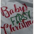 thumbnail image 5 of Cute Baby First Christmas Celebration Romper Boys or Girls Infant Baby Brisco Brands 18M, 5 of 7