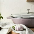 thumbnail image 5 of Staub Cast Iron Perfect Pan , Dutch Oven, 4.5-quart,  serves 4-5, Made in France, Lilac, 5 of 8