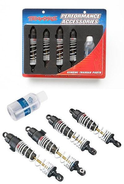 Traxxas 5862 Big Bore Shock Set, Complete with Springs - Walmart.com