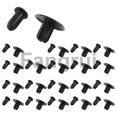 thumbnail image 3 of For 20 pcs 8mm hole push in expanding screw panel clips plastic rivet Black, 3 of 5