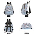 thumbnail image 2 of JIALIOU Mini Backpack Purse for Women Quilted Casual Daypack Small Travel Shoulder Bag, Cute Cat with Overalls, 2 of 7