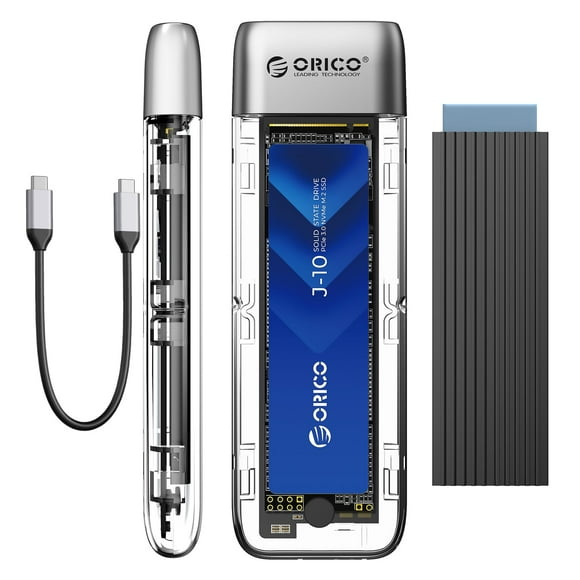Carcasa SSD ORICO M.2 NVMe SATA USB 3.2 tipo C de 10 Gbps