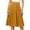 Yellow, variant on Fgnfyis Comfy Basic Solid Color Stretch A-line Flared Knee Length Skirt High Waist Knit Skirt Casual Wear Army Green XXL