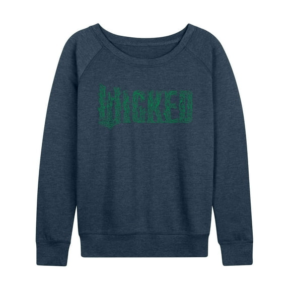 Wicked: Part 2 -  Twisted Tree Branch Logo - Women's French Terry Long Sleeve Pullover