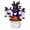 multicolored, variant on Sulaicai Ghost Night Light on Seesaw, Halloween Spooky Tree Pumpkin Plug-In Glowing Wall Lamp, Cute Ghost Figurine Nightlight, Indoor Holiday Decor for Bedroom Hallway Bathroom