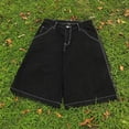 thumbnail image 4 of Vaqueros holgados de pierna ancha con degradado retro americano para hombre, Vaqueros rectos de gran tamaño para primavera y otoño, 4 of 4