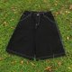 thumbnail image 4 of Vaqueros holgados de pierna ancha con degradado retro americano para hombre, Vaqueros rectos de gran tamaño para primavera y otoño, 4 of 4