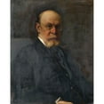 thumbnail image 2 of Heinrich Rauchinger 12x14 Gold Ornate Wood Frame and Double Matted Museum Art Print Titled - Section Chief Alfred Ritter Von Bernd (1907), 2 of 4