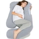 thumbnail image 1 of Almohada Body Positioner HIPHOP PANDA en forma de U para embarazo, 145 cm, 1 of 7