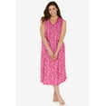thumbnail image 4 of Dreams & Co. Plus Size Long Sleeveless Sleepshirt, 4 of 6