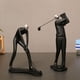 thumbnail image 2 of Adornos artesanales de resina con personajes deportivos, decoraciones sencillas para el hogar, adornos creativos para mueble de TV y vitrina de vino, 2 of 5