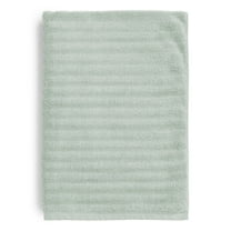 Mainstays Performance Textured Bath Sheet, 30" x 62", Soft Sea