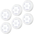 thumbnail image 1 of Night Light with Motion Detector, Auto On/Off, Closet Lighting, Motion Detector Night Light for Stairs, Bedroom, Kitchen, Children's Room, Hallway, Bathroom, 1 of 8