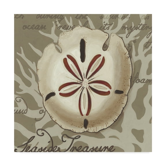 Trademark Fine Art 'Seaside Sonnet III' Canvas Art by June Erica Vess