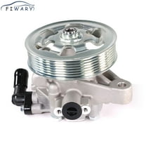 FIWARY 1PC Power Steering Pump w/ Pulley for 2008-2012 Honda Accord 2.4L DOHC 21-5495
