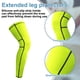 thumbnail image 3 of Protectores transpirables para correr-Rodilleras deportivas - Protectores de pierna para baloncesto y fútbolverde, 3 of 6