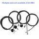 thumbnail image 2 of Toystoory Cable de gimnasio ajustable Cable de gimnasio Cuerda de alambre con hebillas Cable de ejercicio portátil Cuerda de acero resistente Cable de Gimnasios en casa Negro 2M Toystoory OD010758-02, 2 of 6