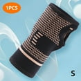 thumbnail image 2 of Wristband Sports Compression Wrist Brace Sleeve Support Elastic Palm Hand Glove, 2 of 8