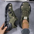 thumbnail image 5 of Women's Camo Blade Sole Running Sneakers, Breathable Athletic Shoes for Gym Workout & Running, 5 of 9