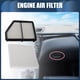 thumbnail image 2 of 1 juego de filtro de aire del motor No.172205BAA00/80292TBAA11 para Honda Civic 2.0L 2016-2022, 2 of 6