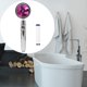 thumbnail image 3 of Cabezal de presurizado de mano con rotación de 360 ​​grados con boquilla rociadora de ventilador Cabezal de de baño para niños púrpura Baoblaze Cabezal rociador, 3 of 8
