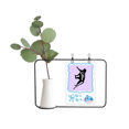 thumbnail image 1 of Mono ladrido Jarrones colgantes de vidrio transparente Decoración Botella, 1 of 4