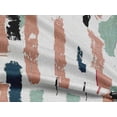 thumbnail image 5 of oneOone Rayon White Fabric Abstract Stroke With Texture Craft Projects Decor Fabric Printed By The Yard 56 Inch Wide, 5 of 5