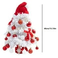 thumbnail image 3 of Christmas Tree Artificial Christmas Trees On Clearance New Christmas Decorations Flocking DIY Mini Christmas Tree LED Desktop Christmas Tree Ornaments, 3 of 9