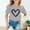Gris, variante sur Chandails pour Filles Col Rond Imprimé T-Shirt à Manches Courtes pour Filles Tenue d'Été pour Tout-Petites Vêtements pour Filles 11-12 Ans Mode Fille