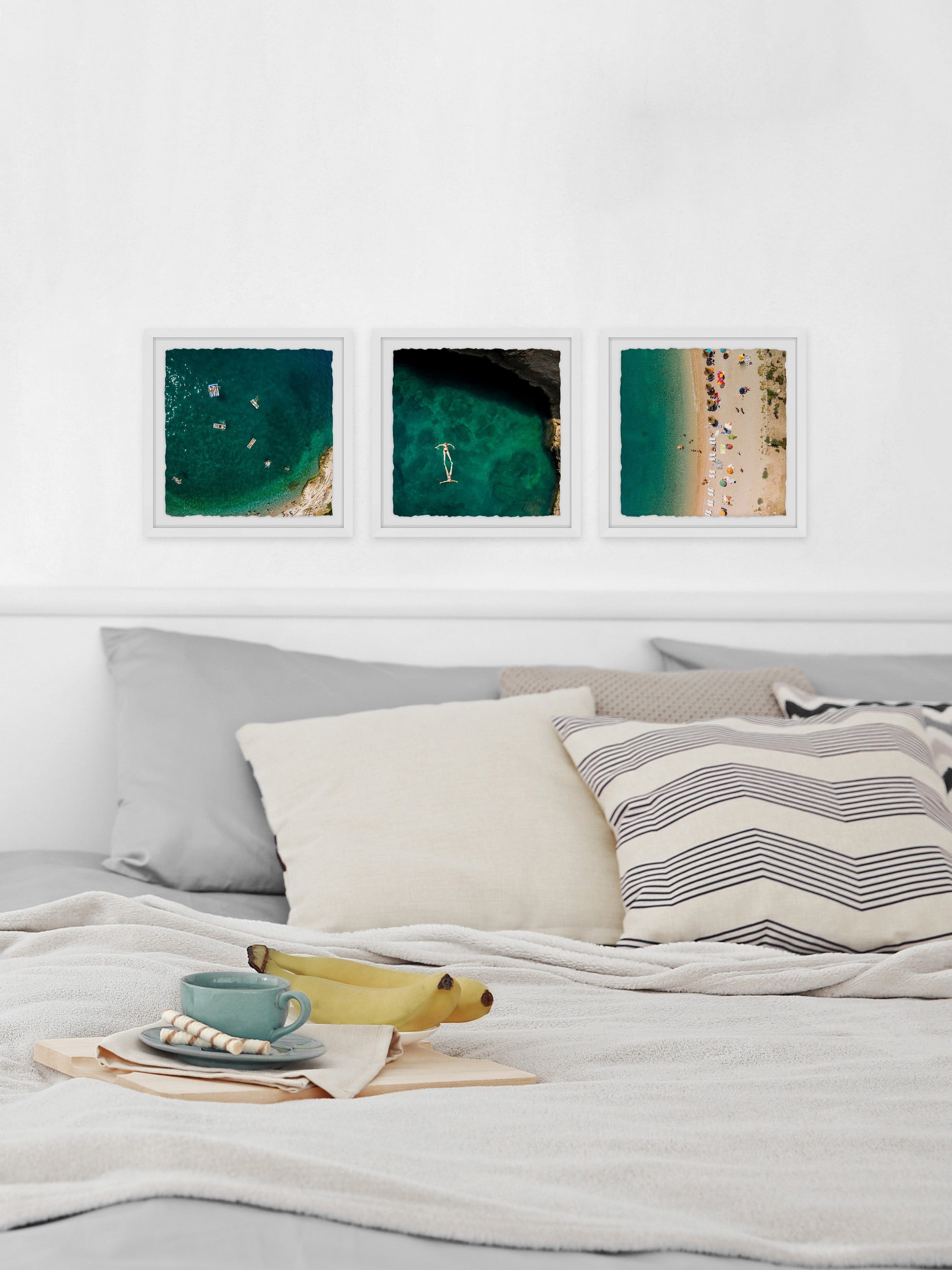 Self-Subsistent Ii Triptych, Art Prints, 96.00" x 1.50"