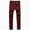 Wine, variant on Jacenvly Cargo Pants for Men Long Straight-Leg Pants Mid Waisted Pocket Plain Mens Pants Plaid Trousers Slim Stretch Casual Pants Pants