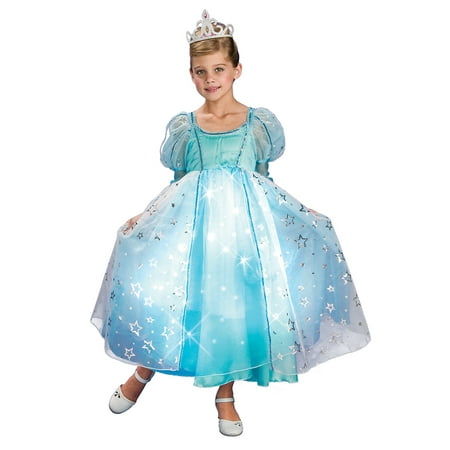 Child Light-Up Blue Twinkle Princess Dress Costume by Rubies