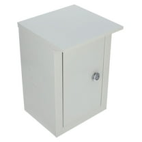 Raindrops Outdoor Breaker Box Aluminum Electrical Enclosure Box Wall Mounted Waterproof Electrical Box Electrical Control Box Outdoor Enclosure Outlet Covers Power Distribution Cabinet