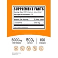 thumbnail image 2 of BulkSupplements.com L-Glutamine Powder - Glutamine Supplement, L-Glutamine 5000mg, L Glutamine Powder - Unflavored & Gluten Free, 5000mg per Serving, 500g (1.1 lbs) (Pack of 1), 2 of 5