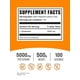 thumbnail image 2 of BulkSupplements.com L-Glutamine Powder - Glutamine Supplement, L-Glutamine 5000mg, L Glutamine Powder - Unflavored & Gluten Free, 5000mg per Serving, 500g (1.1 lbs) (Pack of 1), 2 of 5