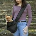 thumbnail image 4 of TrustyPup® Pet Sling for Cat or Dog, Black, Small,10 lb Limit, 4 of 15