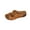 Brown, variant on Orthopedic Wedges Sandals for Women Arch Support, Double Buckle Adjustable Buckle Beach Slide Boho Platform Slip on Sandals Summer Dressy Comfortable Casual Open Toe Flatform Shoes