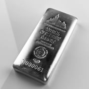 1 Kilo Silver Bar - Wall Street Mint .999 Silver Bar