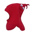 thumbnail image 2 of Bufanda de bebé con gorro de gallo, bonito gorro integrado, protección auditiva para bebé, resistente al viento, tela suave, diseño plegable, para exteriores, cálido, hilo de alta calidad,, 2 of 8