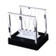 thumbnail image 4 of s Cradle Balance Balls, s Pendulum con 5 Frosted Balls, Classic s Swing Balls, Science Physics Gadget, Desk Toys & Accessories base negra perfecl Bolas de equilibrio de escritorio, 4 of 8