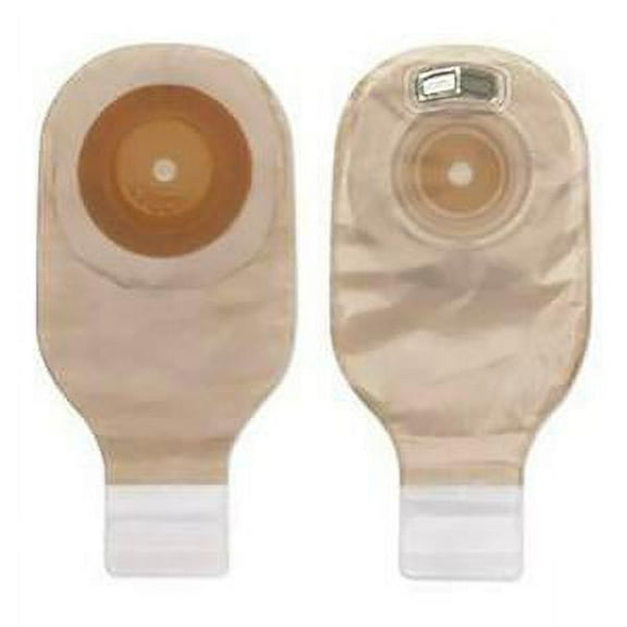 Premier Convex Flextend Drain Pouch wtih Tape Boarder 1-1/2'', Transparent, Cut-to-Fit with Filter, Lock N Roll