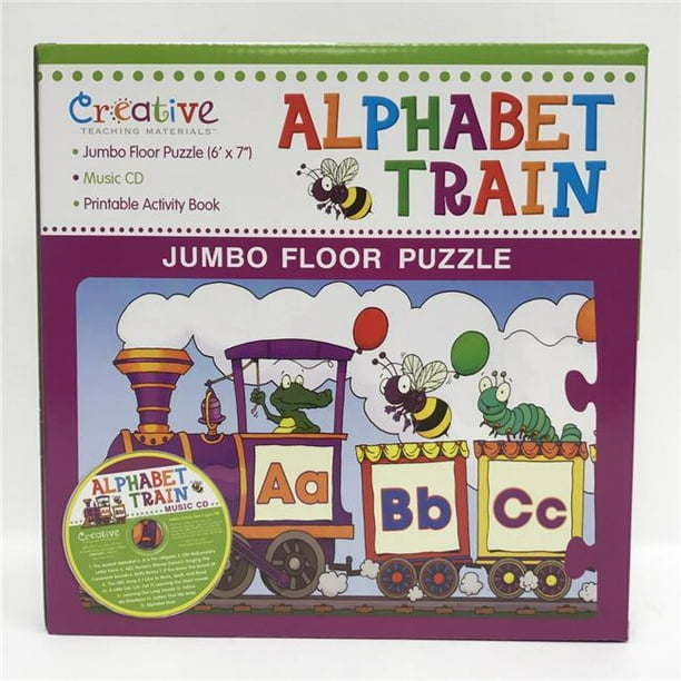 Creative Teaching Materials CTM1023 Alphabet Train Jumbo Floor Puzzle