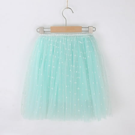 

Huilaibazo Girls Skirts Toddler Girls Dress Summer Fashion Dress Princess Dress Casual Dress Tutu Mesh Skirt Outwear